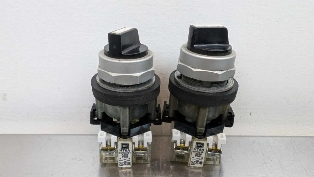 2 Pack Cutler-Hammer HT8A A600 P600 1273C46 2 Position Selector Switch Ser B1 30