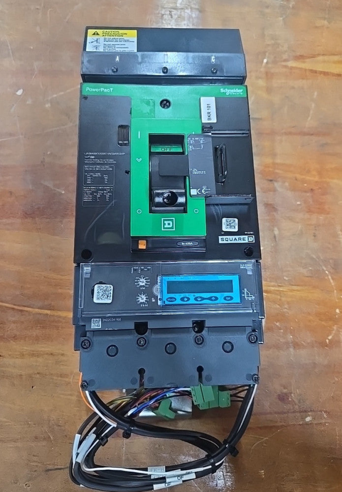 Square D  NTO LJA36400CU53XEHACSAYH3YP PowerPact Circuit Breaker 400A 3P 600V