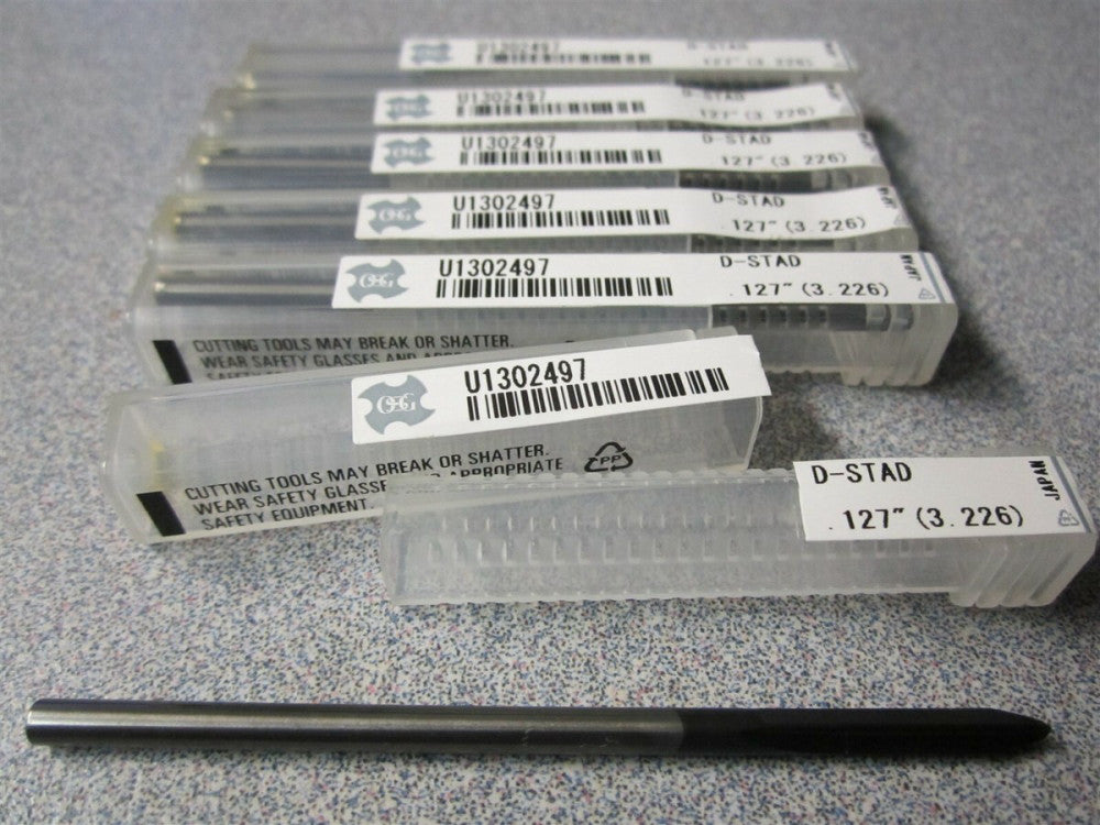 .127" Carbon Fiber, Composites, Honeycomb Diamond Coated Carbide Drill Bits 