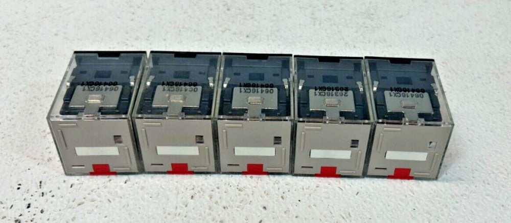 Lot of 5 Omron MKS2PI Relays