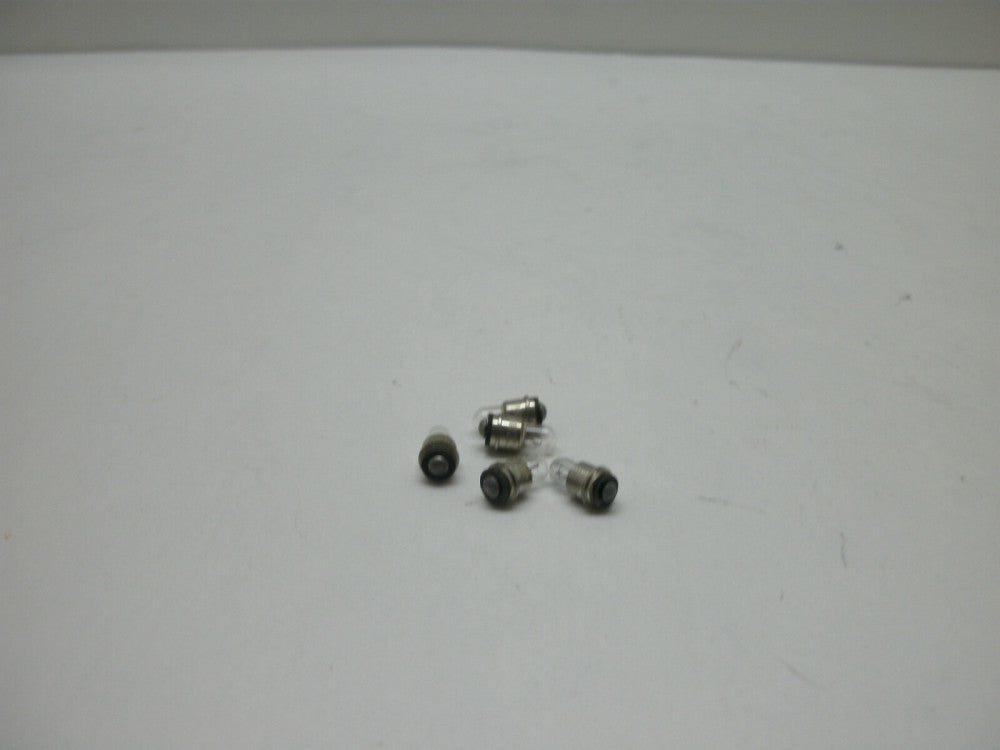 JKL 8022 MINIATURE LAMP BULBS 5V .021A T1 SUB-MIDGET FLANGE (LOT OF 5) NNB