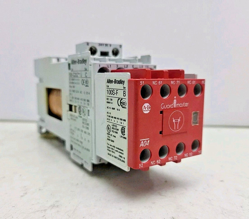 Allen Bradley 100S-C23DJ14C Guard Master Safety Contactor Relay 24 Vdc Ser C