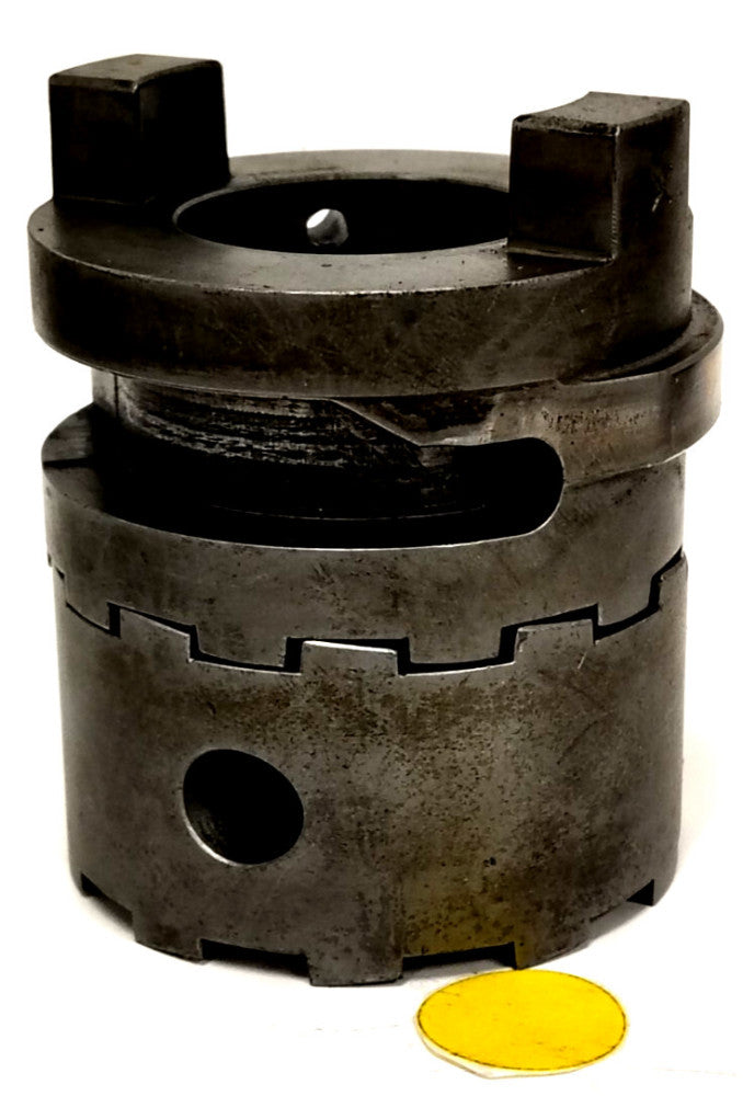 UNBRANDED ALLOY STEEL CLUTCH DOG COUPLING 1" ID 2-1/2" OD