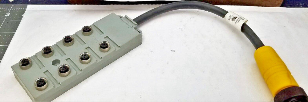Lumberg ASBV 8 4/3-139-RS120M/1F 8-Port Distribution Block NEW SHELF STOCK [B6B2