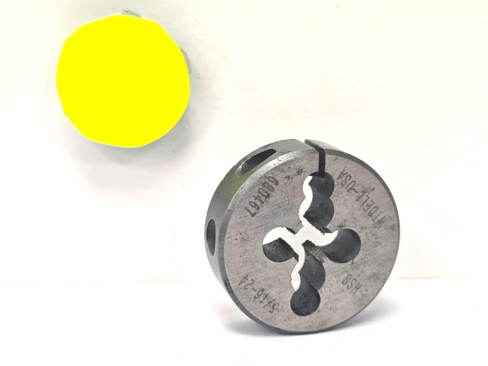 WIDELL-USA CIRCLE  5/16-24  THREADING DIE HSS