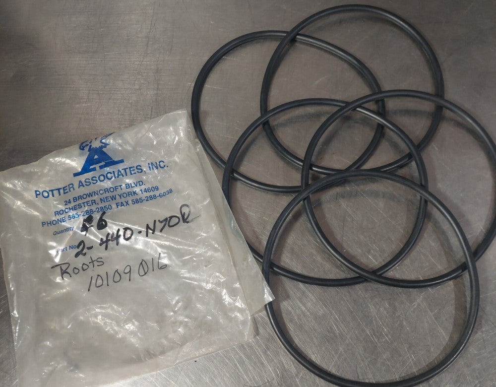 LOT OF 5 - DRESSER ROOTS O-RING. 10109016