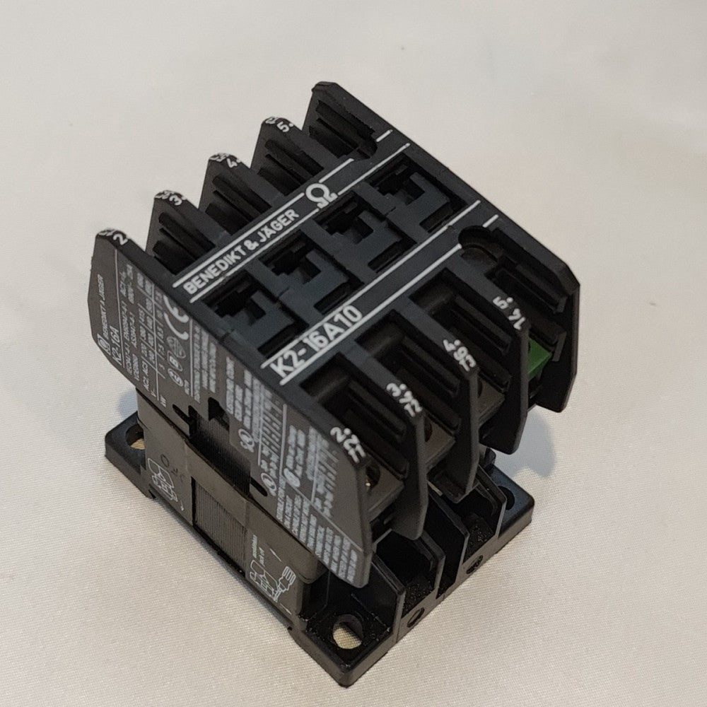 BENEDIKT & JAGER CONTACTOR 220-240V 50/60Hz Part # K2-16A10