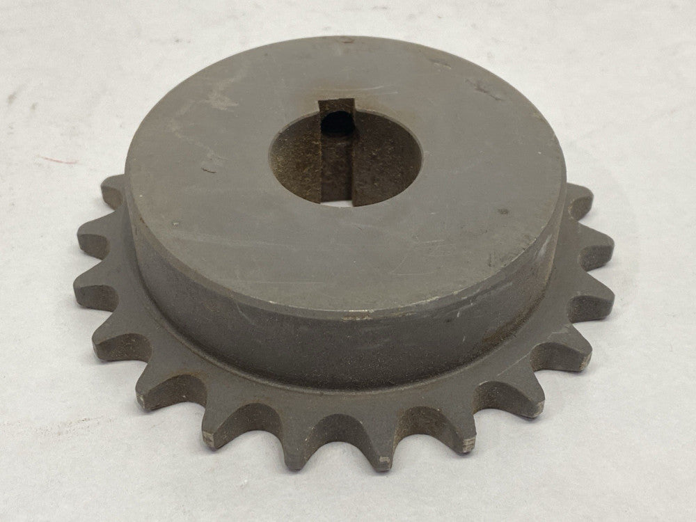 4022X1 Roller Chain Sprocket 22 Teeth 1" Bore 1/4" Key