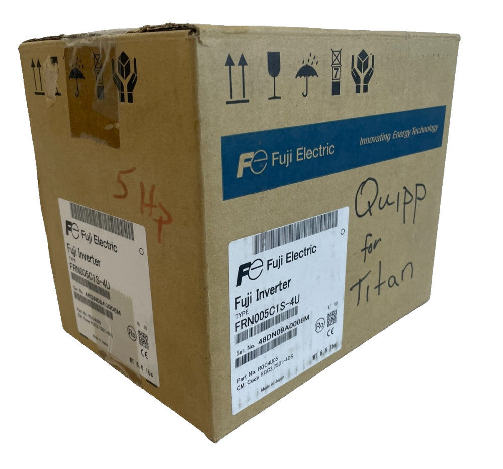 NEW FUJI ELECTRIC FRN005C1S-4U INVERTER FRN005C1S4U