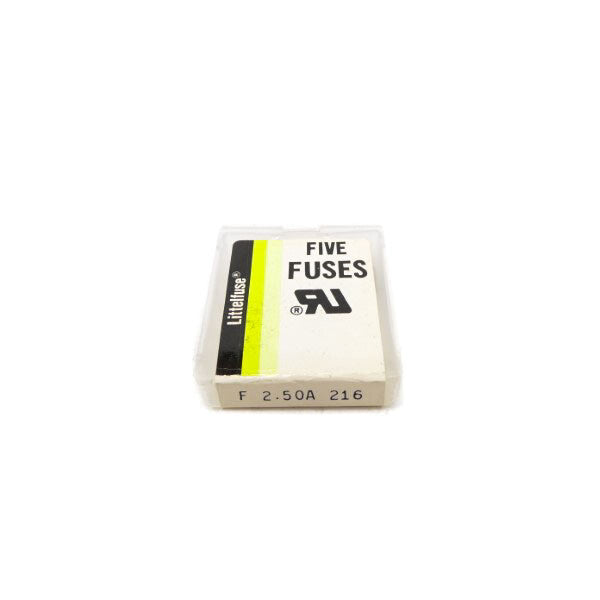 LITTELFUSE F2.50A216 2.50A (PKG OF 3) NSMP