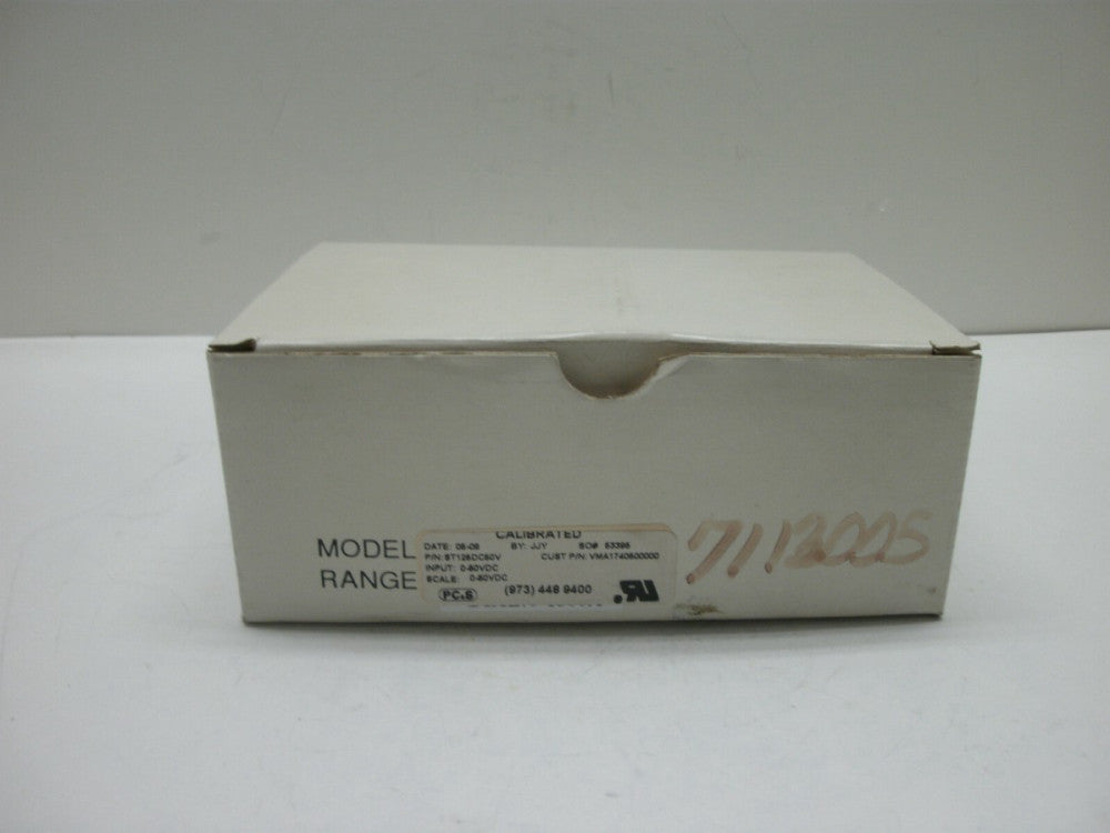 PC&S ST125DC50V DC VOLT METER 0-50V NEW IN BOX