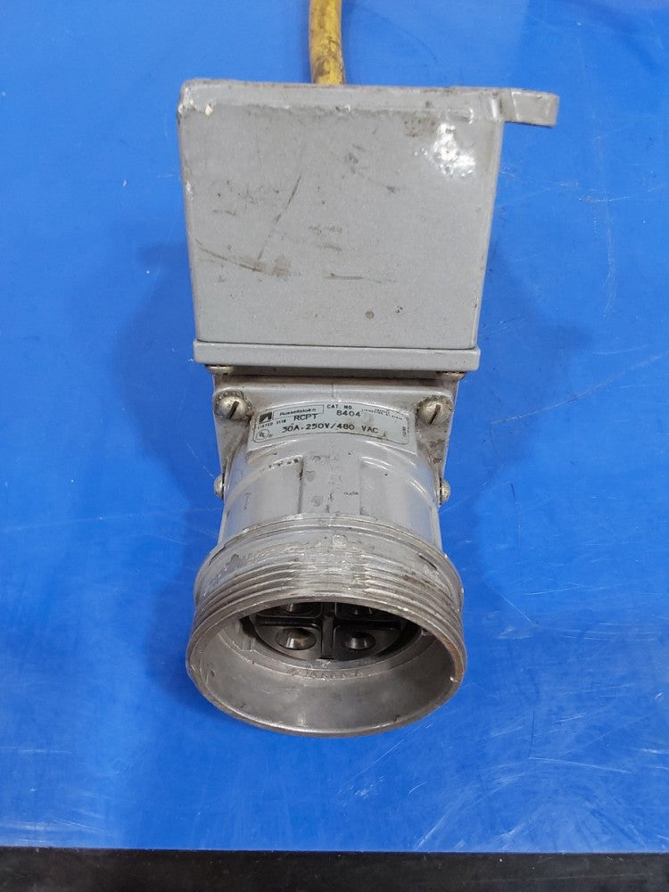 RUSSELLSTOLL, 8404 RCPT RECEPTACLE 30A 250V/480VAC,