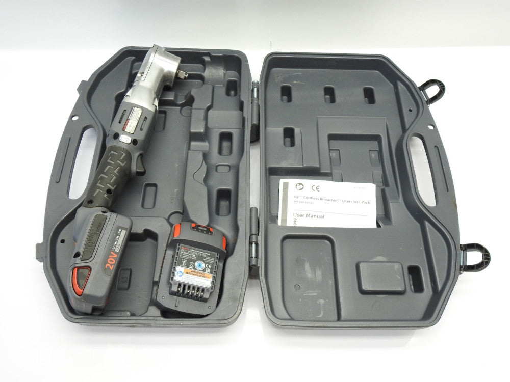 Ingersoll Rand W5350-K22 1/2" 20v Right Angle Impactool w/ (2) Batteries