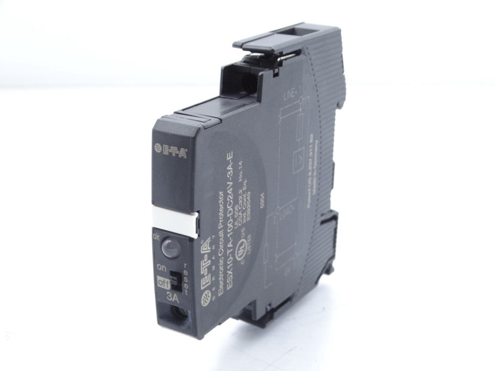 E-T-A CIRCUIT BREAKERS ESX10-TA-100-DC24V-3A CIRCUIT BREAKER