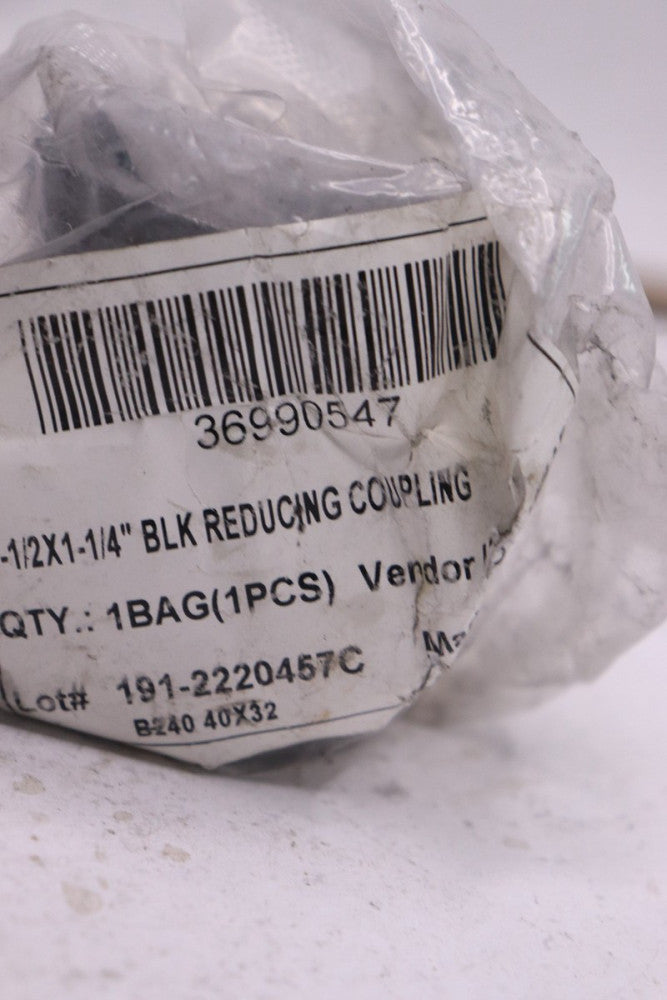 Value Collection Reducing Coupling Class 150 Black Malleable Iron 1-1/2" x1-1/4"