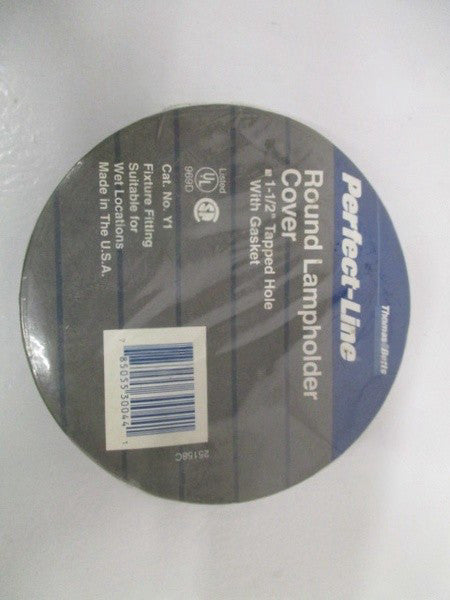 THOMAS & BETTS Y1 ROUND LAMPHOLDER COVER  NSMP