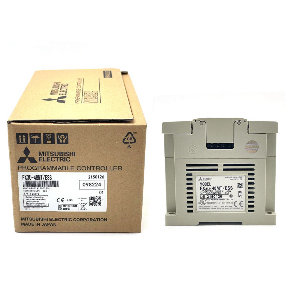 New In Box MITSUBISHI FX3U-48MT-ESS PLC Module