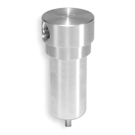 Wilkerson Sf2-04-Syv0 Pneumatic Filter,Ss,1/2 In Npt,70 Cfm