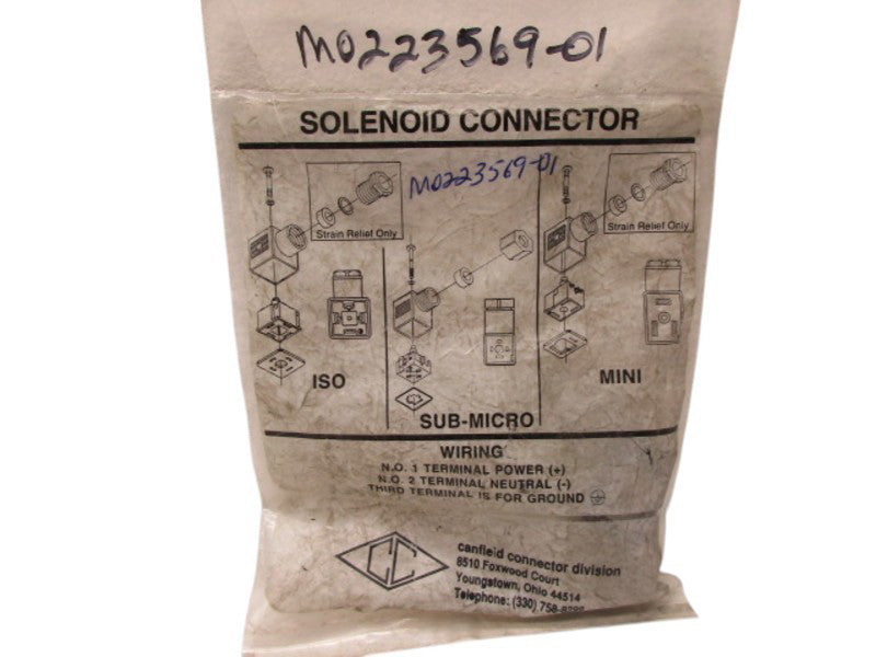 CANFIELD 5103-1010000 SOLENOID SONNECTOR  NSMP