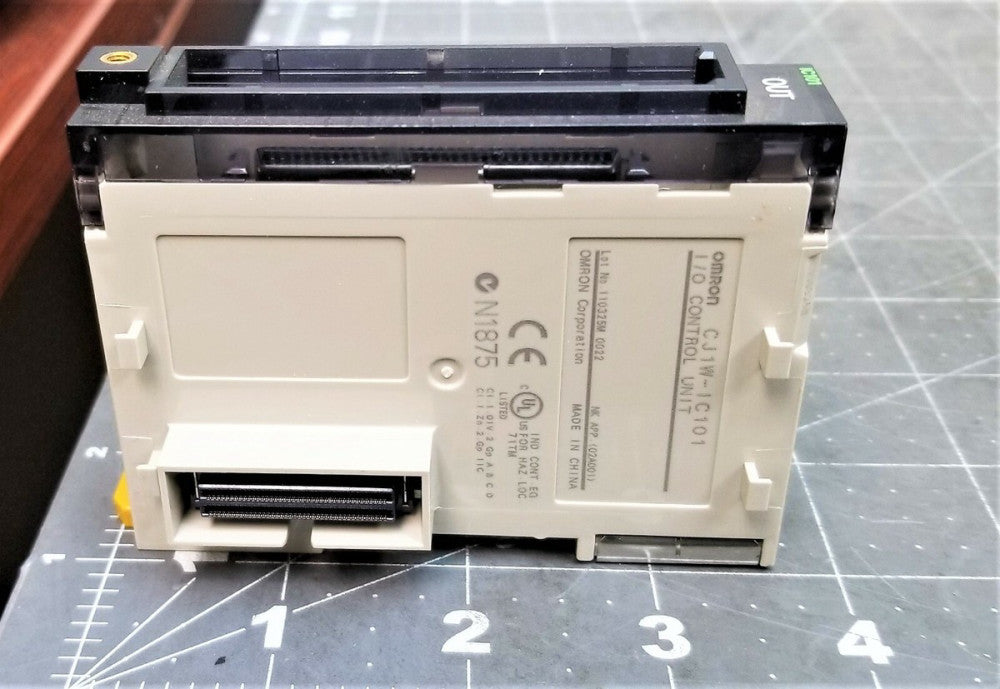 CJ1W-IC101 Omron CJ1 PLC I/O Control Module Expansion Rack 20mm 20 mA 5/DC [B5B1