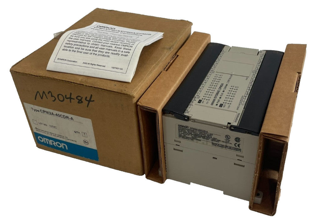 NEW OMRON CPM2A-40CDR-A PROGRAMMABLE LOGIC CONTROLLER CPM2A40CDRA