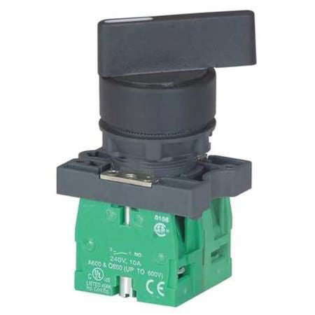Dayton 30G274 Non-Illum Selector Switch,2No,22Mm,Silvr