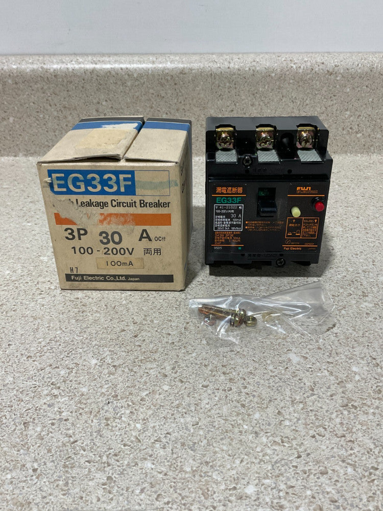 Fuji Electric EG33F 3P, 30A NEW