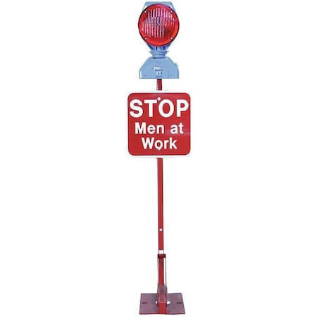 Railhead Gear Ke-125-Ksr Permanent Mount Flag,Red,Led