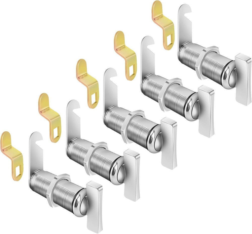 Thumb Cam Locks, 2Inch Thumb Operated RV Locks for Storage Door 5Pcs, Compart...