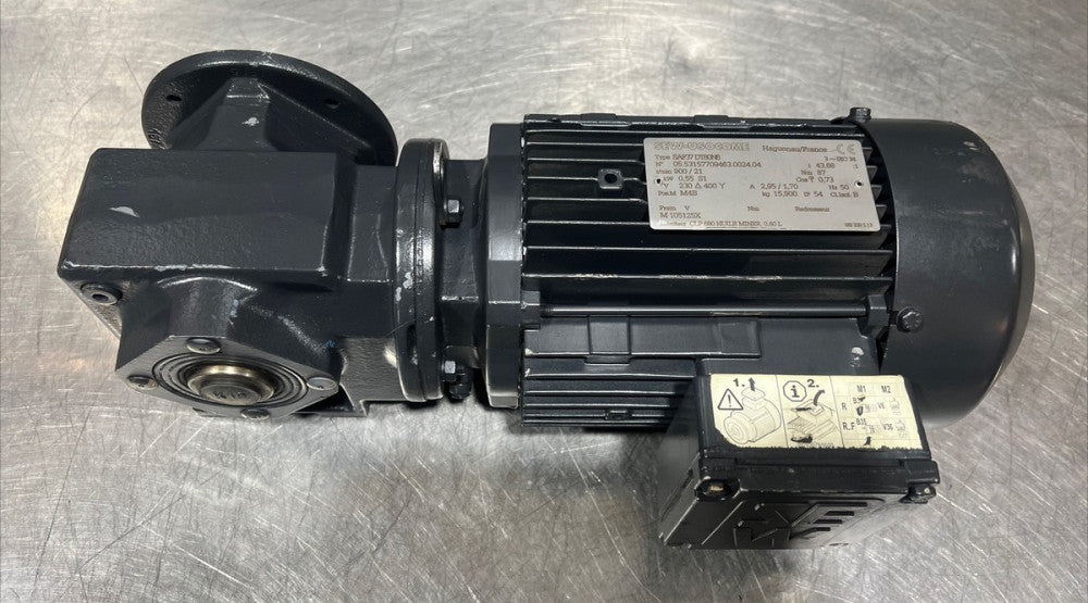 SEW-USOCOME Type SAF37DT80N6 Motor With Gear Box Nos Surplus