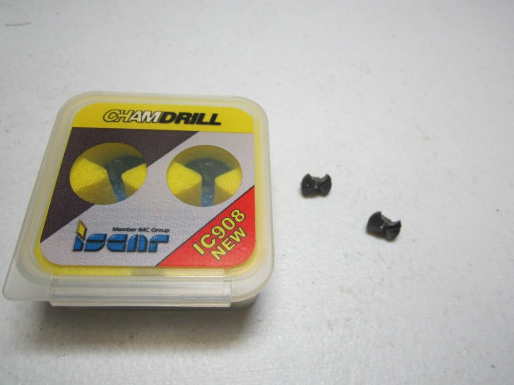 Iscar (05505090) IDI 0358-SG Grade IC908 140° Replaceable Drill Tip - Pack of 2