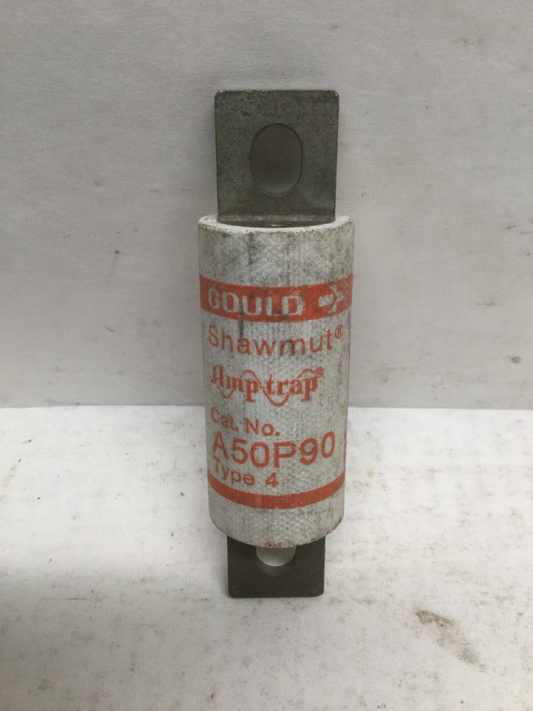 Gould Shawmut A50P90 Type 4 Amp-Trap Fuse, 90A, 500VAC