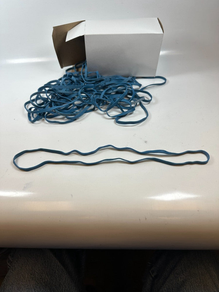 Alliance 07818 17" Large Rubber Bands 55 Galloon Blue 50pcs per Box - NEW