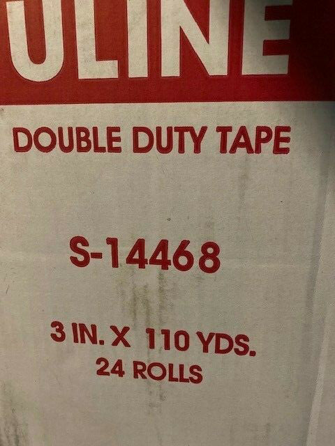 (24 Rolls) U-Line Preprinted Tape - "Do Not Break Stretch Wrap", 3" x 110 yds