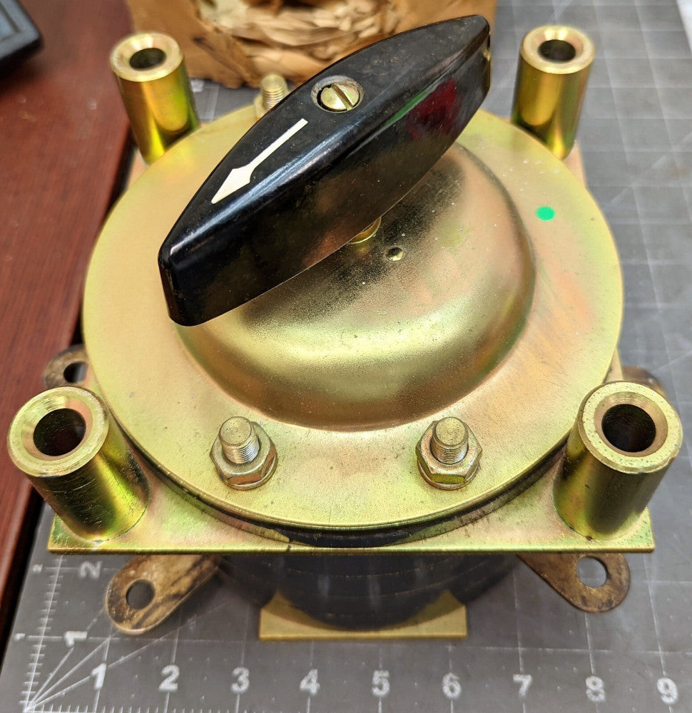Electro Switch 107602A-2AS Snap Action Rotary Switch, 200 Amp, 600 Volt [C4S4]