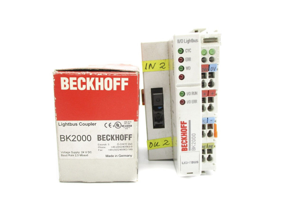 BECKHOFF BK2000 24VDC NSMP