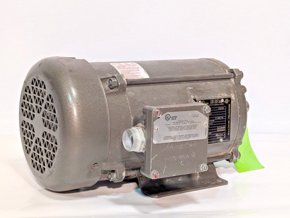 Baldor Reliance EM7020T Industrial Motor 1.5HP, 1165RPM, A-26178555, Made in USA