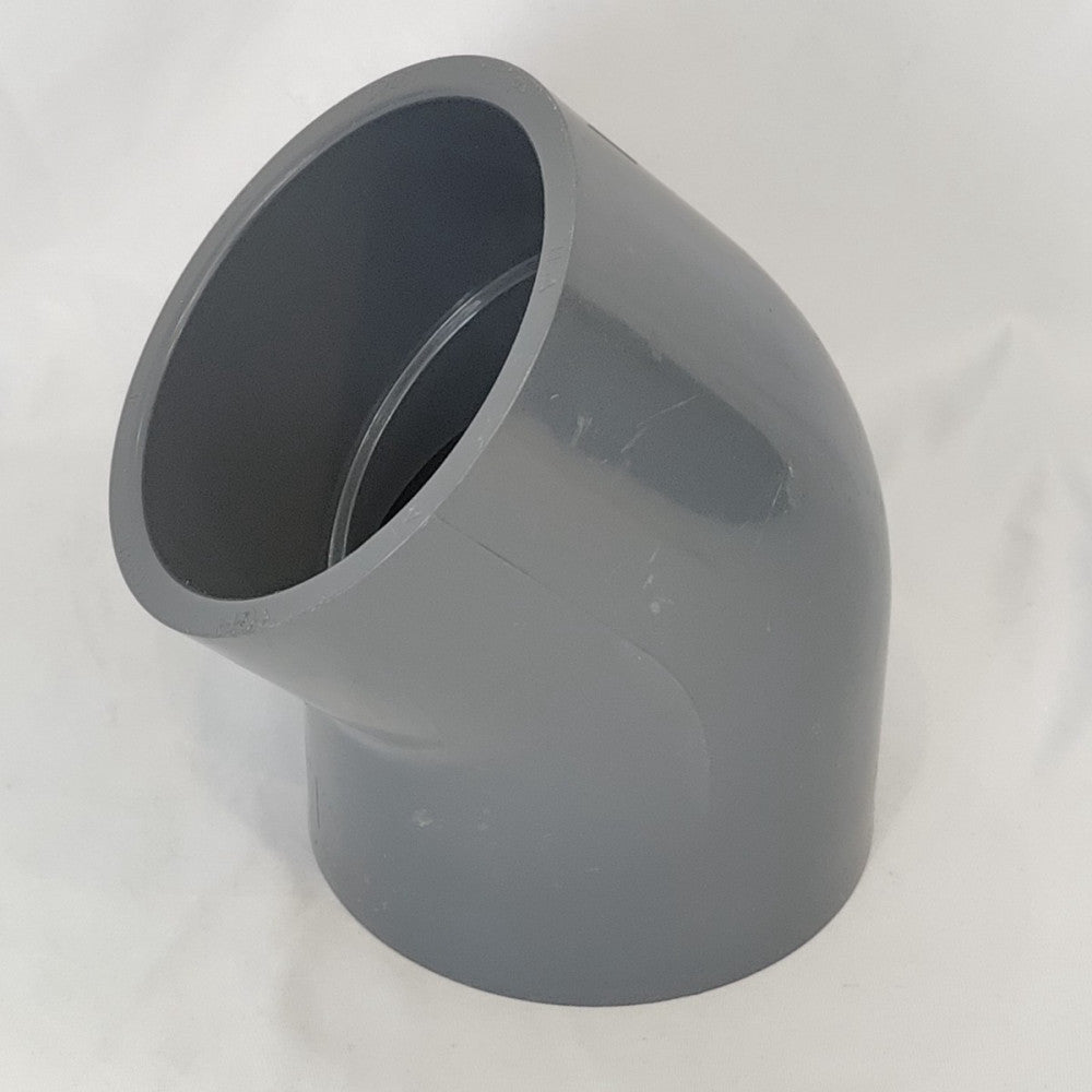 +GF+ 817-040 4" Socket PVCI 45 Degree Elbow SCH 80