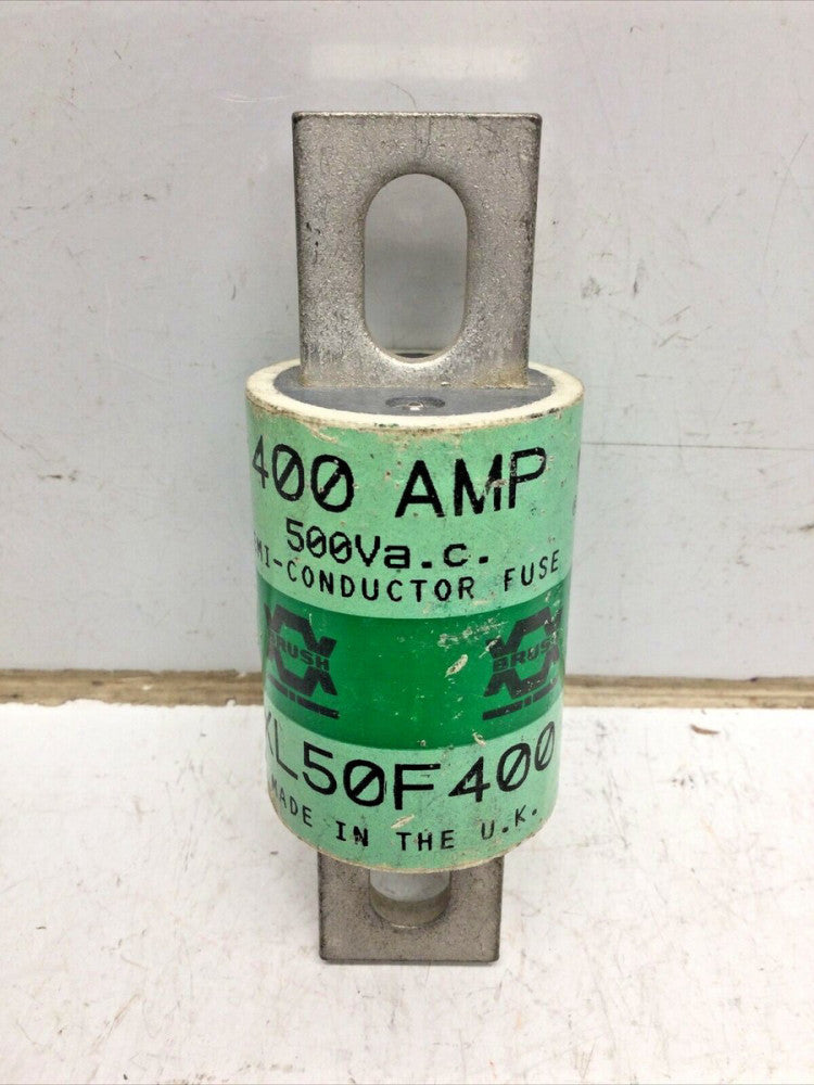 BRUSH XL50F400 Semi-Conductor Fuse 400 Amp 500VAC