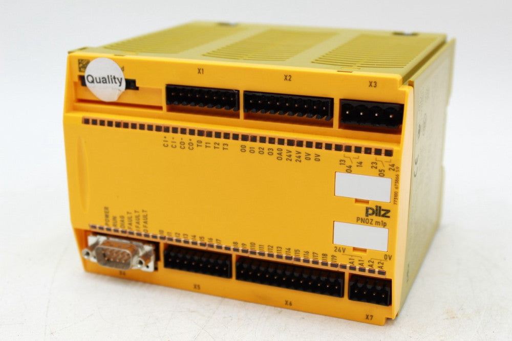 Pilz PNOZ m1p Safety Relay Module (No Wire Harnesses)