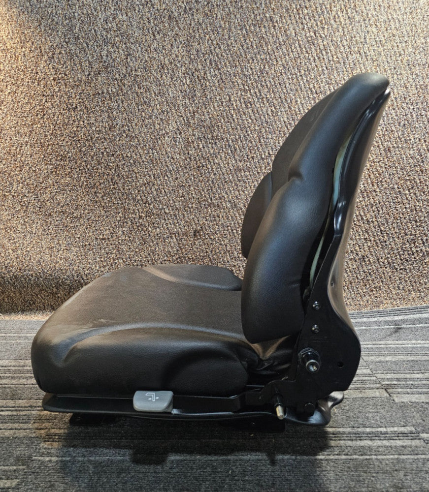 Forklift Seat SA49426-001 Operator Black Fits Skid Loader Lawn Mower