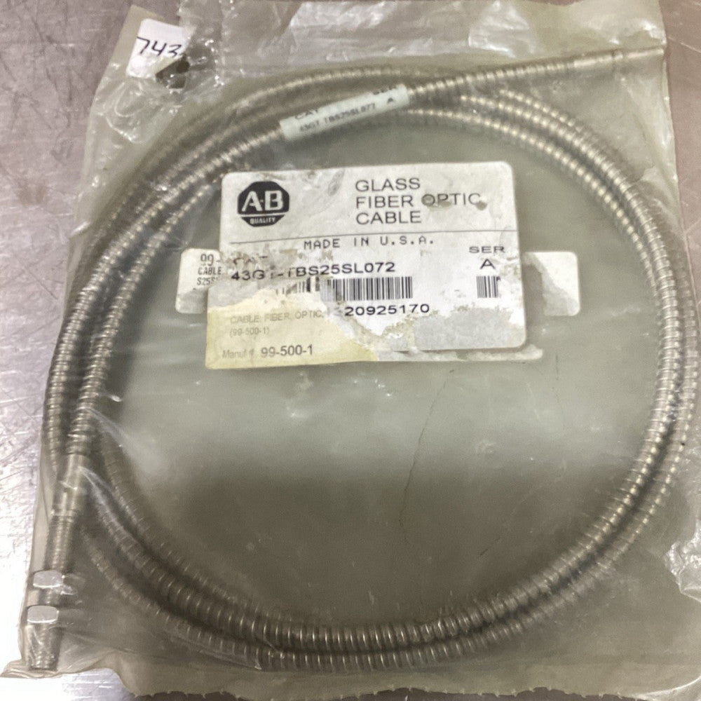 ALLEN BRADLEY 43GT-TBS25SL072 GLASS FIBER OPTIC CABLE