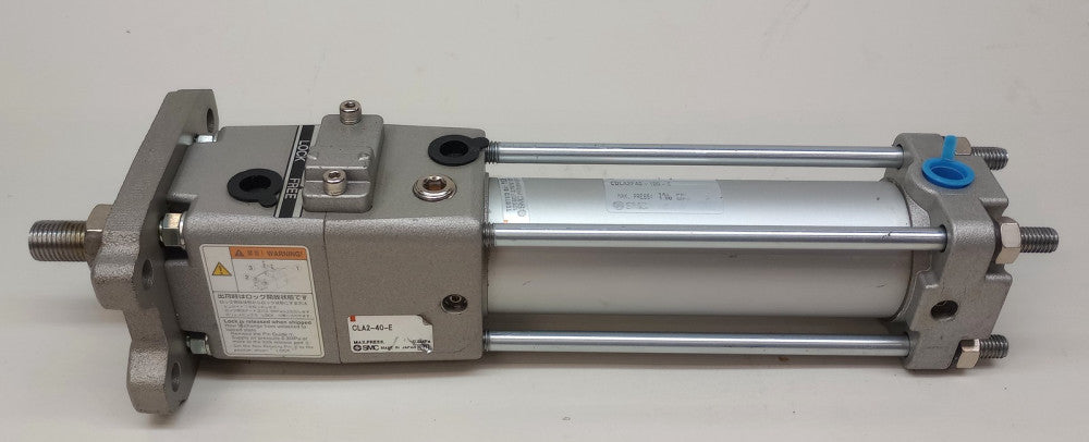 SMC CDLA2F40-100-E Fine Lock Cylinder 100 Stroke 40mm Bore 145 Max PSI