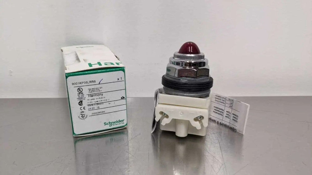 Schneider Electric 9001KP35LRR6 Standard Pilot Light Red LED Harmony