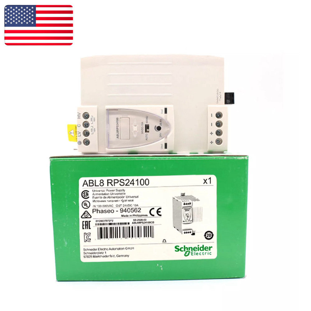 One Brand New SCHNEIDER ABL8RPS24100 Switching Power Supply 24V/10A - US Stock