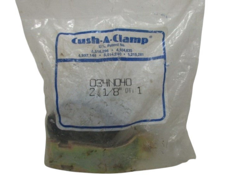 CUSH A CLAMP 034N040 2 1/8" PIPE NSMP