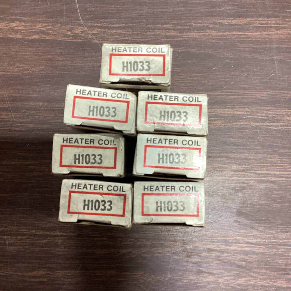 CUTLER HAMMER,H1033,OVERLOAD HEATER ELEMENT LOT OF 7 *G73*