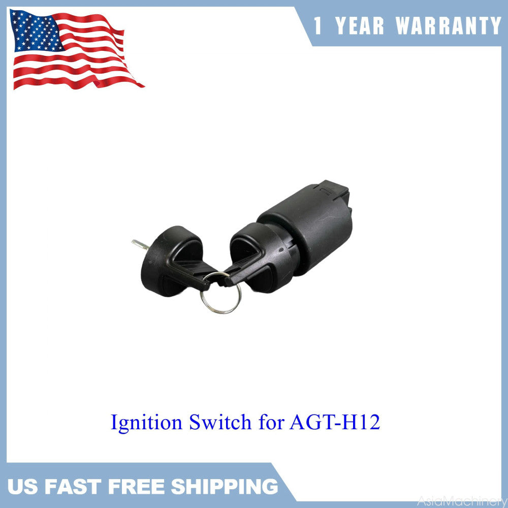 AGT Mini Excavator Ignition Switch  for H12 Digger Waterproof DHKG-H12