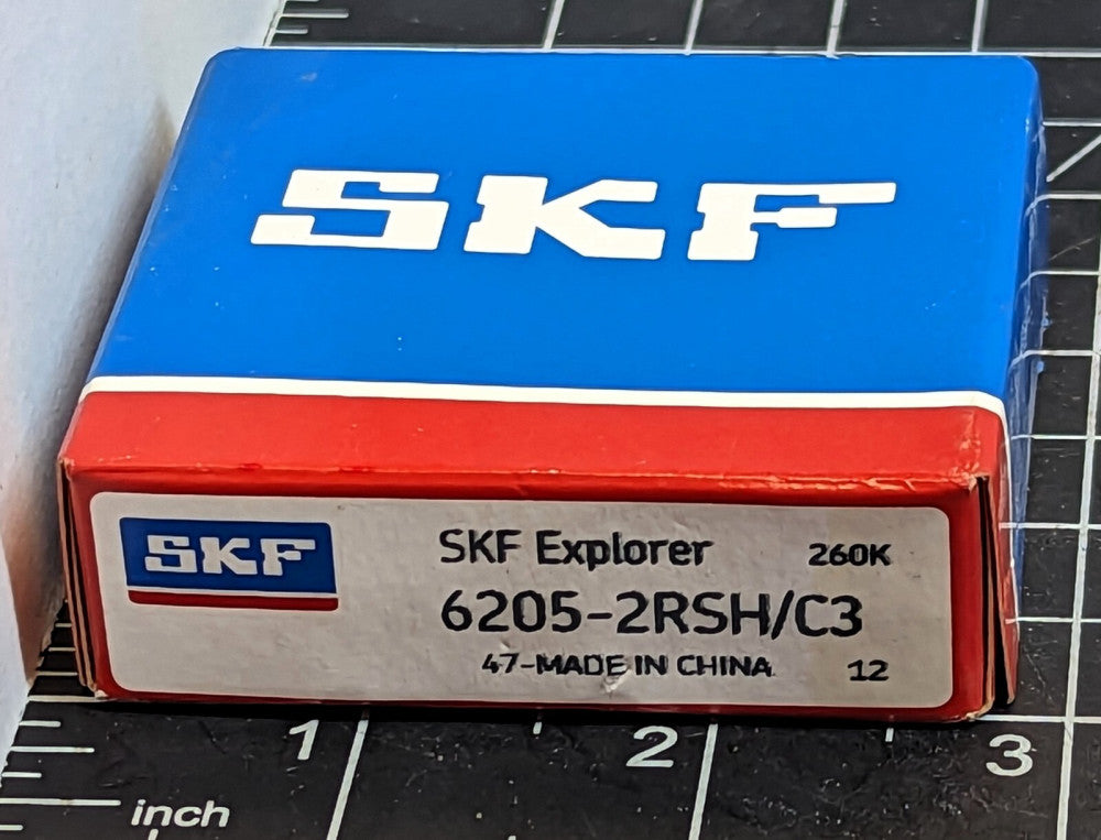 SKF 6205-2RSH/C3 6205-2RS C3 Single Row Ball Bearing 25x52x15 [C1S4 #4