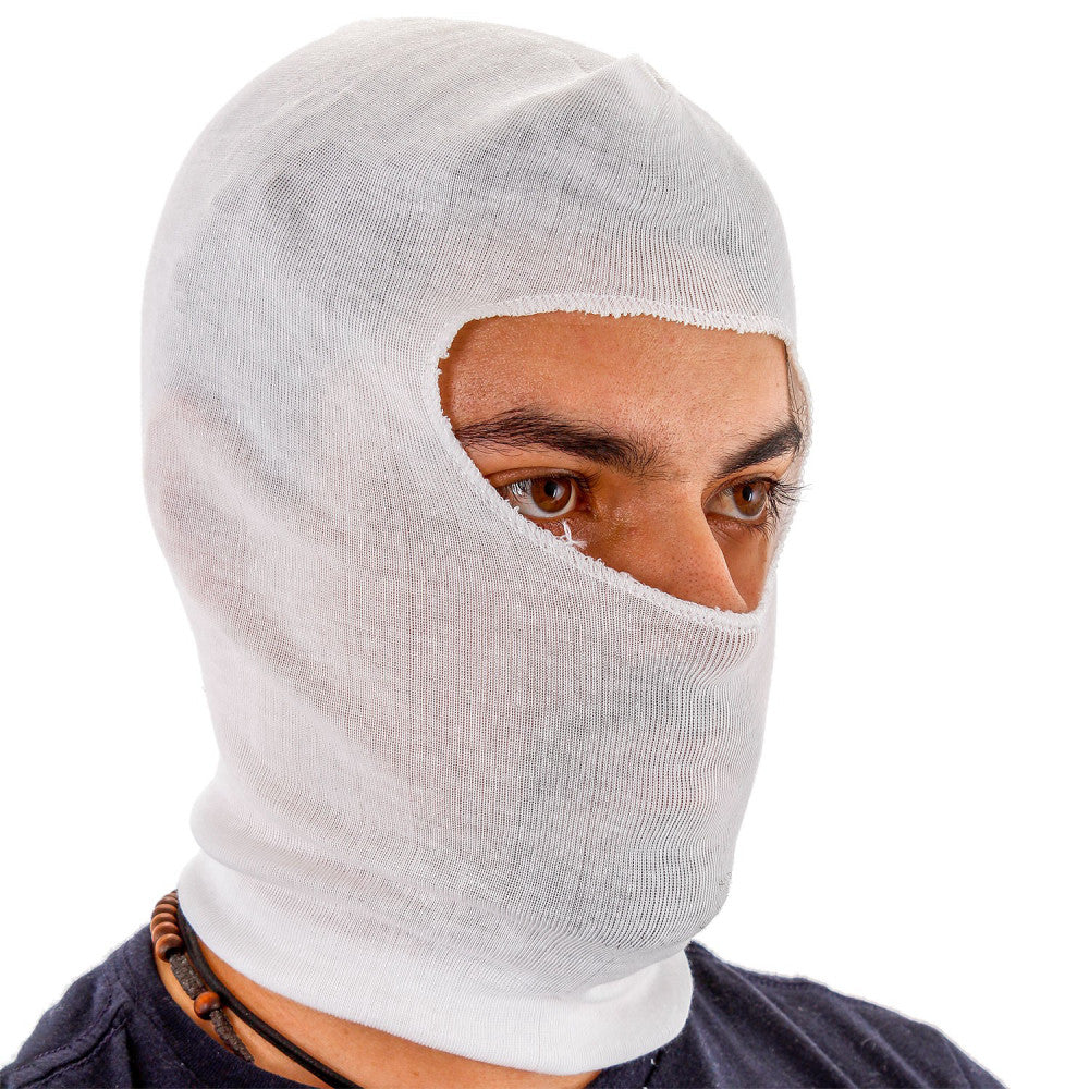 10 Painters Spray Socks, Stretch Cotton Head Hood Mask, Protect Face Neck Paint